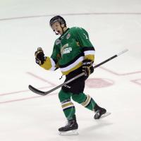 Defenseman Phil Pietroniro with the Val d'Or Foreurs