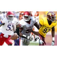 Spokane Shock Signees Michael Reynolds, Ronnell Lewis and Ben Perry