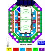 Cedar Rapids Rampage Seating Chart