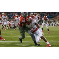 Defensive Back Lorenzo Waters with Rutgers University