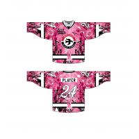 Waterloo Black Hawks' 2015 Breast Cancer Awareness Jerseys