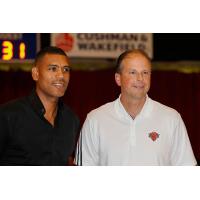 New Westchester Knicks Head Coach Mike Miller (Right)
