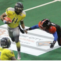 QB Joshua Floyd, Jr. with the Dodge City Law