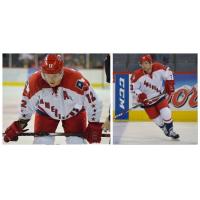 Allen Americans Co-Captains Gary Steffes and Chad Costello