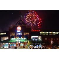 Fireworks over Arm & Hammer Park