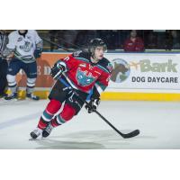 Forward Gage Quinney with the Kelowna Rockets