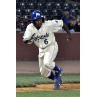 Terrance Gore with the Lexington Legends