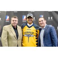 No. 1 Overall Pick Lyle Thompson with Georgia Swarm