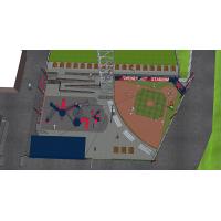View from the Top of Planned Tacoma Rainiers Kids Play Area at Cheney Stadium