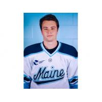 Sam Becker with the Maine Black Bears