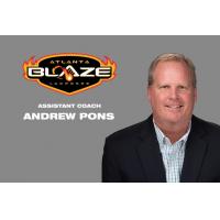 Atlanta Blaze Assistant Coach and Director of Community Development Andrew Pons