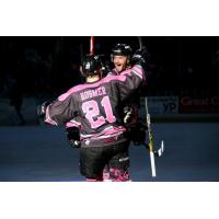 Wichita Thunder Celebrate a Goal