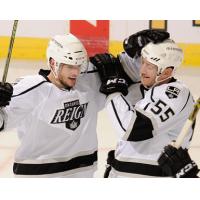 Ontario Reign Celebrate a Goal