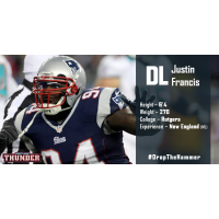 Portland Thunder Signee DL Justin Francis