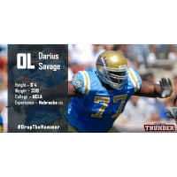 Portland Thunder Signee OL Darius Savage