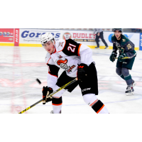 Omaha Lancers Forward JC MacLean vs. the Sioux City Musketeers