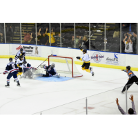 Mississippi RiverKings Score against the Macon Mayhem