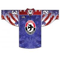 Waterloo Black Hawks Patriotic Jersey