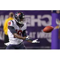 Orlando Predators Signee Lestar Jean Catches a Pass with the Houston Texans