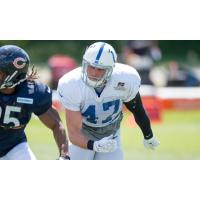 Linebacker Nick Haag with the Indianapolis Colts