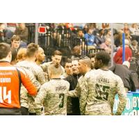Syracuse Silver Knights in Military Jerseys