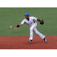 Second Baseman Frank Martinez with the Frontier League's Southern Illinois Miners