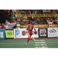 Tampa Bay Storm Signee WR V'Keon Lacey with the Portland Thunder