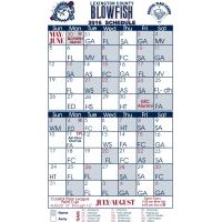 2016 Lexington County Blowfish Schedule
