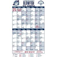 2016 Lexington County Blowfish Schedule