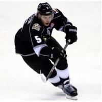 Defenseman Daniel Johnston with the Colorado Eagles