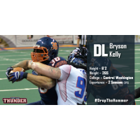 Portland Thunder DL Bryson Kelly