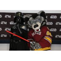 Chicago Wolves Star Wars Day with Darth Vader