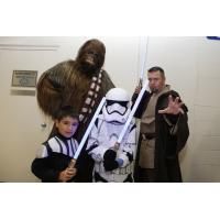 Chicago Wolves Star Wars Day Characters
