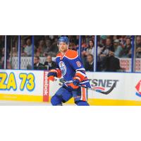 Defenseman Griffin Reinhart with the Edmonton Oilers