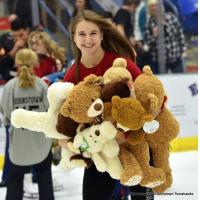 Johnstown Tomahawks Collect Teddy Bears from Teddy Bear Toss