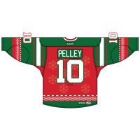 Albany Devils Holiday Jersey Back