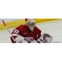 Goaltender Andy Iles with Cornell University