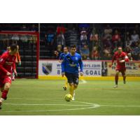 Kraig Chiles of the San Diego Sockers vs. the Ontario Fury