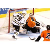 Lehigh Valley Phantoms Goaltender Anthony Stolarz vs. the Wilkes-Barre/Scranton Penguins