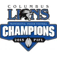 Columbus Lions 2015 PIFL Champions Logo
