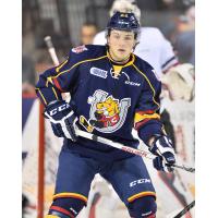 Left Winger Brendan Lemieux Skates with the Barrie Colts