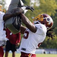 Cedar Rapids Titans Signee Stephen Campbell with the Washington Redskins