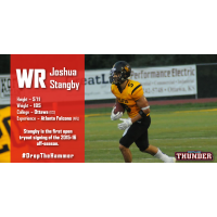 Portland Thunder Signee WR Joshua Stangby