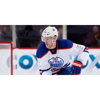 Defenseman Mark Fayne with the Edmonton Oilers