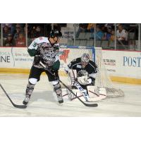Manchester Monarchs Hold off Adirondack Thunder Charge
