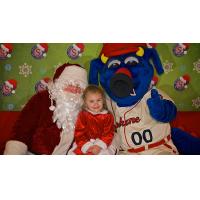 Santa Claus Visits Avista Stadium, Home of the Spokane Indians
