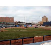 Turf Replacement at Canal Park, Home of the Akron RubberDucks