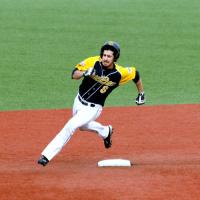 Traverse City Beach Bums Outfielder Jeff DeBlieux