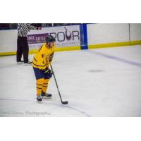 Defenseman Cody Lichtenvoort with the Springfield Jr. Blues