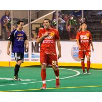 Vini Dantas Celebrates for the Baltimore Blast